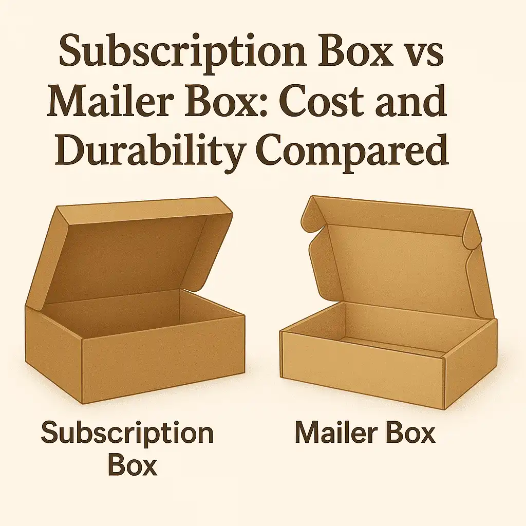 Subscription Box vs Mailer Box: Cost and Durability Compared